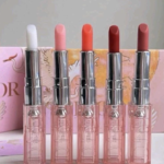 DIOR, Pink Lipstick Set 5 Pieces + Gift Bag - Image 3