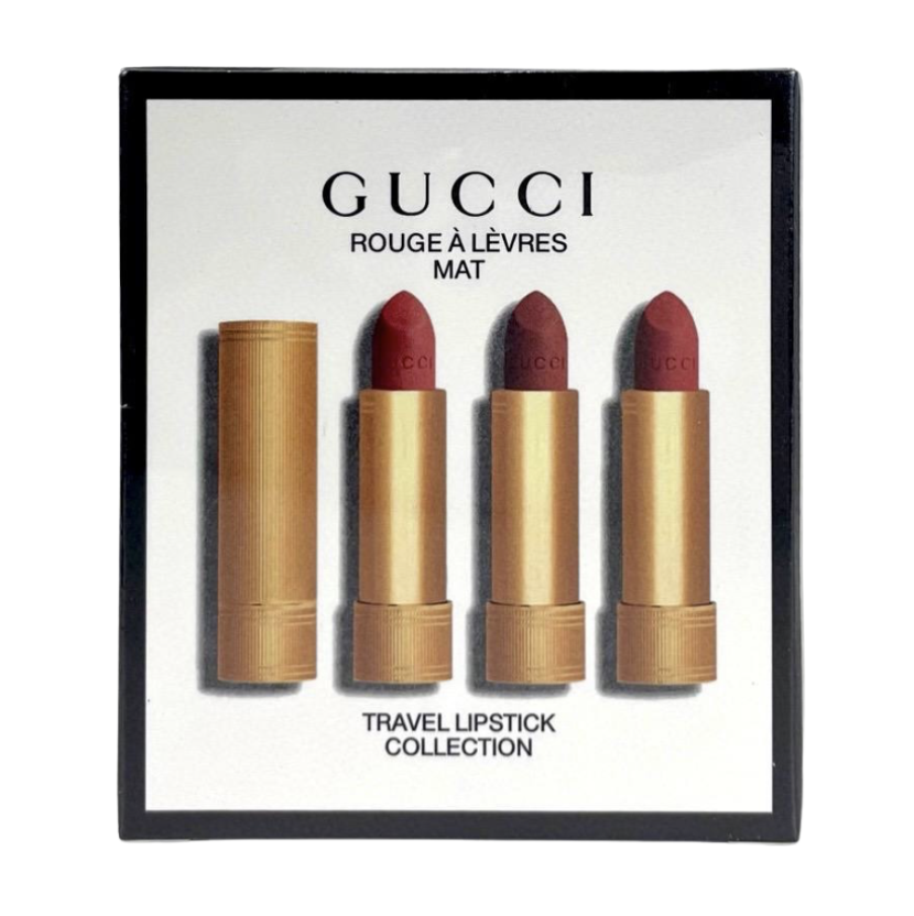Screenshot-2026-04-24-at-12.38.17.png Gucci, Lipstick Set 3 pieces + Gift Bag - Image 1