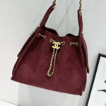Wine Red 28 cm Luxury Iconic Designer Bag