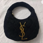 Velvet Night Velour 25cm Luxury Iconic Designer Bag