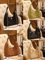 Black Velour 35cm Luxury Iconic Designer Bag - Image 2