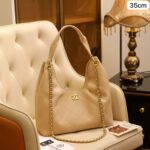 Desert Pearl Leather 35cm Luxury Iconic Designer Bag