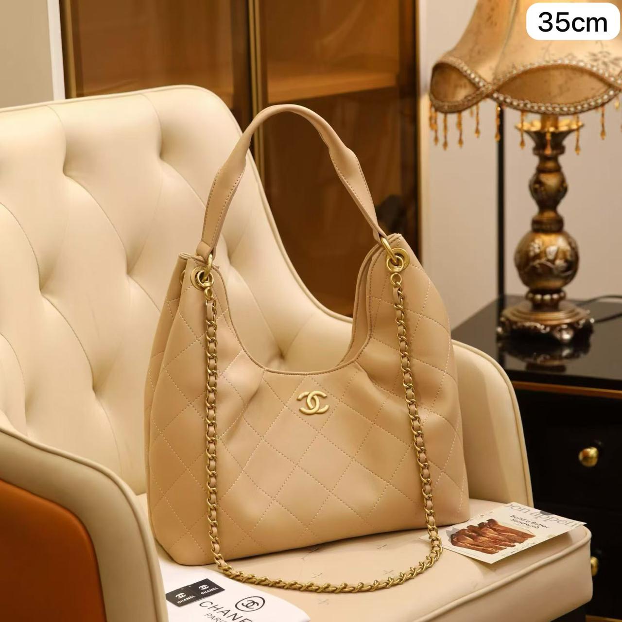 WhatsApp Image 2026-05-20 at 21.28.53 (1) Desert Pearl Leather 35cm Luxury Iconic Designer Bag - Image 1