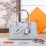 Light Gray 25cm Luxury Iconic Designer Bag