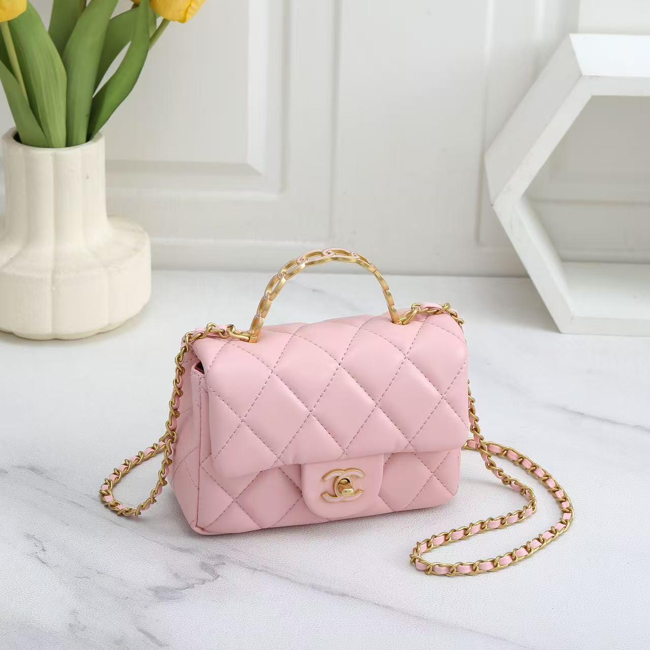 WhatsApp Image 2026-05-21 at 13.22.41 Pink Blush 18cm Luxury Iconic Designer Bag - Image 1