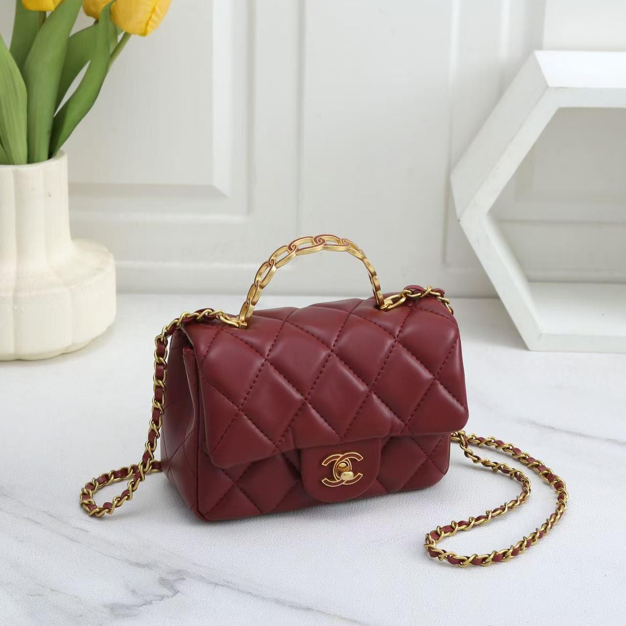 WhatsApp Image 2026-05-21 at 13.22.43 (1) Barn Red 18cm Luxury Iconic Designer Bag - Image 1