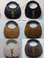 Velvet Night Velour 25cm Luxury Iconic Designer Bag - Image 4
