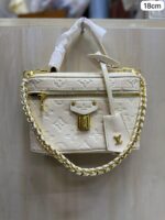 Heavenly White 18cm Luxury Iconic Designer Bag - Image 3