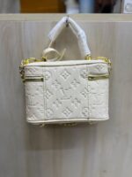 Heavenly White 18cm Luxury Iconic Designer Bag - Image 2
