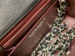 MINI SQUARE FLAP BAG 17CM BLACK CAVIAR SILVER HARDWARE - Image 16