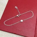 DAMOUR DIAMOND LINK BRACELET - Silver