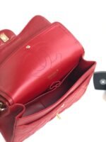FLAP BAG JUMBO 30CM RED CAVIAR GOLD HARDWARE - Image 11