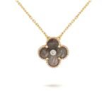 CHRISTMAS LIMITED EDITION NECKLACE COLLECTION - 2014-Gray Mother-of-Pearl