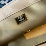 CHANEL 26S FLAP BAG 20 IN LIGHT YELLOW BEIGE LAMBSKIN - Image 18