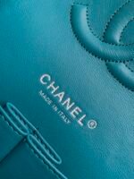 CC MEDIUM 25 CLASSIC BAG IN GREEN FOREST WOOL TWEED - Image 18