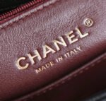 CHANEL 25S FLAP BAG 24 CM IN BLACK LAMBSKIN WITH GOLD HARDWARE - Image 18
