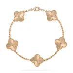 CLOVER 5 MOTIF LASER BRACELET COLLECTION - Rose, 19