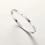 Branded, LOVE Bracelet, Compact Model, 6 Diamonds