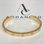 LOVE BRACELET 6.1MM OPEN CUFF - 16, Gold