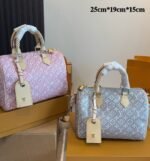 Frost Whisper With Leather 25cm Luxury Iconic Designer Bag - Image 4