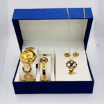 Branded Royal Gold Signature Jewelry & Watch Set - Image 2