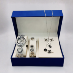 Branded Royal Silver Signature Jewelry & Watch Set - Image 2