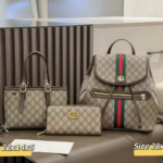 Ruby Sahara Bag, Backpack & Wallet Luxury Iconic Designer Set