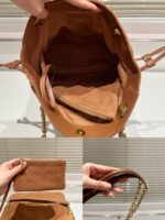 Butterscotch Tan 25cm Luxury Iconic Designer Bag - Image 3