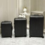 Small Phantom Black Luxury Iconic Designer Suitcase - Image 2