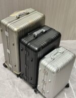 Small Phantom Black Luxury Iconic Designer Suitcase - Image 6