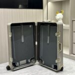 Small Phantom Black Luxury Iconic Designer Suitcase - Image 3