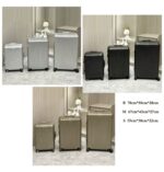 Small Phantom Black Luxury Iconic Designer Suitcase - Image 11