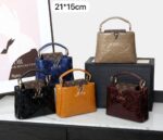 Khaki Harmony 21 cm Luxury Iconic Designer Bag - Image 2