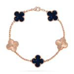 CLOVER 5 MOTIF PIETERSITE BRACELET COLLECTION - Rose, Laser