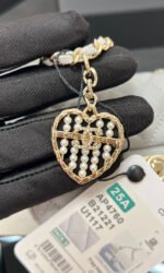 CHANEL 25S FLAP CHARM BAG 13 IN GREY LAMBSKIN - Image 13