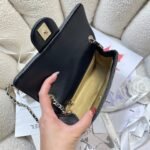 CHANEL 26S FLAP BAG 20 IN BLACK LAMBSKIN - Image 15