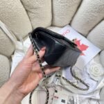 CHANEL 26S FLAP BAG 20 IN BLACK LAMBSKIN - Image 12