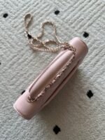 CHANEL 25S MINI FLAP BAG 19 IN LIGHT PINK CAVIAR LEATHER - Image 4