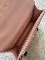 CHANEL 25S MINI FLAP BAG 19 IN LIGHT PINK CAVIAR LEATHER - Image 7