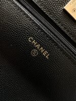 CHANEL 25S MINI FLAP BAG 19 IN BLACK CAVIAR LEATHER - Image 8
