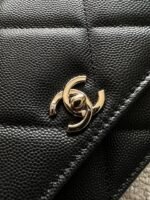 CHANEL 25S MINI FLAP BAG 19 IN BLACK CAVIAR LEATHER - Image 12
