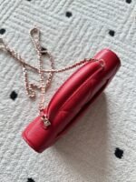 CHANEL 25S MINI FLAP BAG 19 IN RED CAVIAR LEATHER - Image 5