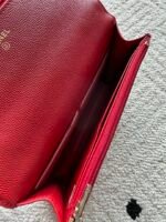 CHANEL 25S MINI FLAP BAG 19 IN RED CAVIAR LEATHER - Image 9
