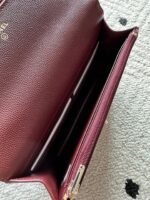 CHANEL 25S MINI FLAP BAG 19 IN DARK RED CAVIAR LEATHER - Image 4