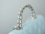 CHANEL 25S KELLY IN PASTEL BLUE LAMBSKIN WITH SILVER HARDWARE - Image 17