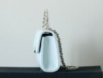 CHANEL 25S KELLY IN PASTEL BLUE LAMBSKIN WITH SILVER HARDWARE - Image 5