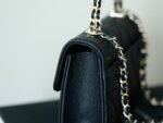 CHANEL 25S KELLY IN BLACK LAMBSKIN WITH GOLD HARDWARE - Image 14