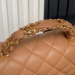 CHANEL 25S FLAP BAG 22 CM IN LIGHT BROWN CAVIAR WITH GOLD HARDWARE - Image 11