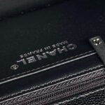 CHANEL 25S FLAP BAG 19 IN BLACK CALFSKIN SILVER HARDWARE - Image 18