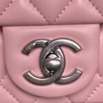 CHANEL 25S MINI FLAP BAG 18 IN PINK CALFSKIN - Image 13